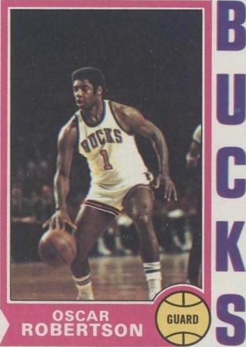 1974-75 Topps - Oscar Robertson #55