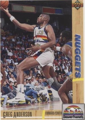 1991-92 Upper Deck - Greg Anderson #314