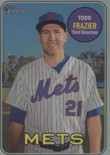 2018 Topps Heritage High Number - Todd Frazier #THC-718