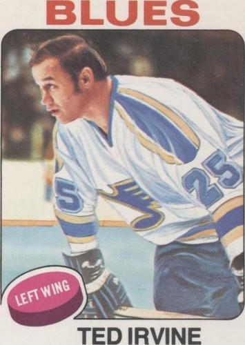 1975-76 O-Pee-Chee - Ted Irvine #244