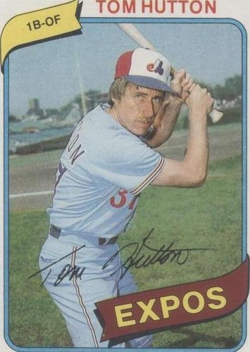 1980 Topps - Tom Hutton #427