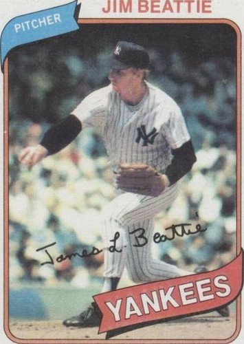 1980 Topps - Jim Beattie #334
