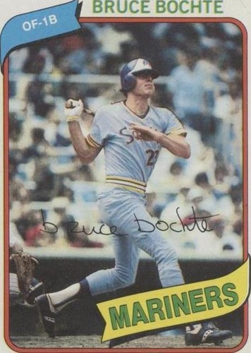 1980 Topps - Bruce Bochte #143