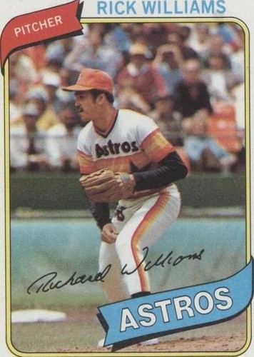 1980 Topps - Rick Williams #69