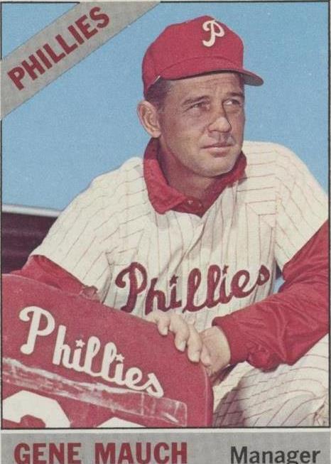1966 Topps - Gene Mauch #411