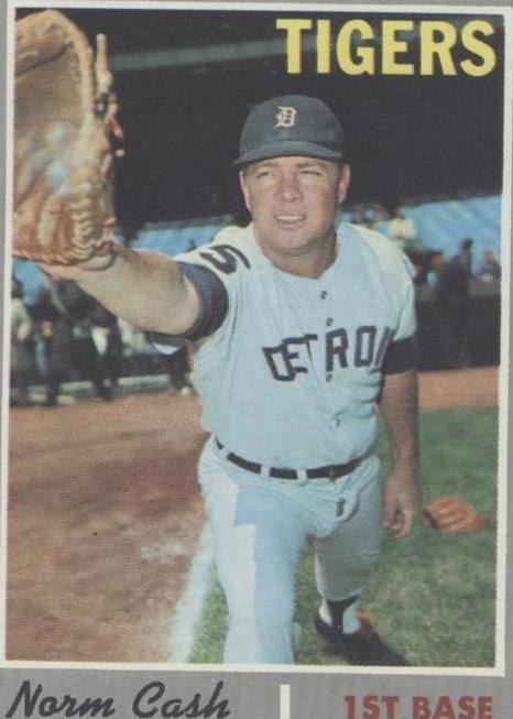 1970 Topps - Norm Cash #611