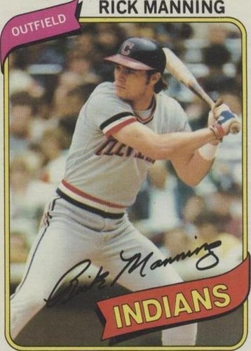 1980 Topps - Rick Manning #564