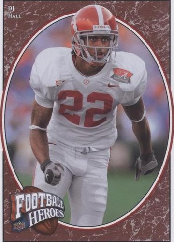2008 Upper Deck Football Heroes DJ Hall #128
