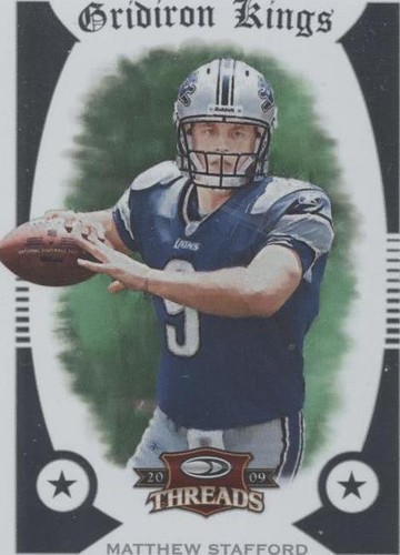 2009 Donruss Threads Matthew Stafford #51