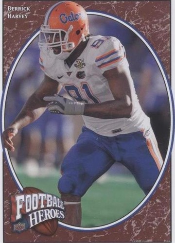 2008 Upper Deck Football Heroes Derrick Harvey #136