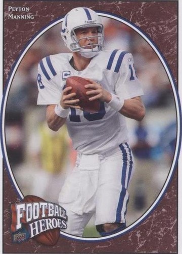2008 Upper Deck Football Heroes Peyton Manning #80