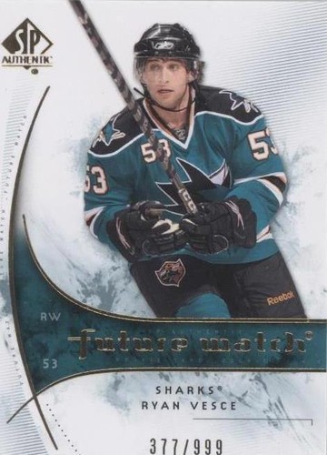 2009-10 SP Authentic - Ryan Vesce #184