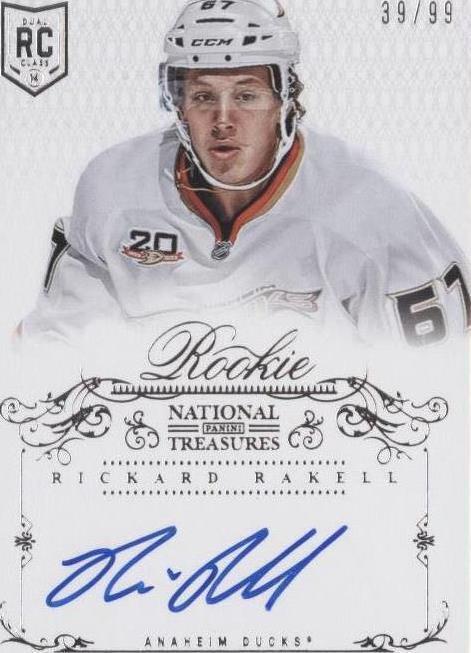 2013-14 Panini National Treasures - Rickard Rakell #120