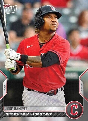 2022 Topps Now - Jose Ramirez #543
