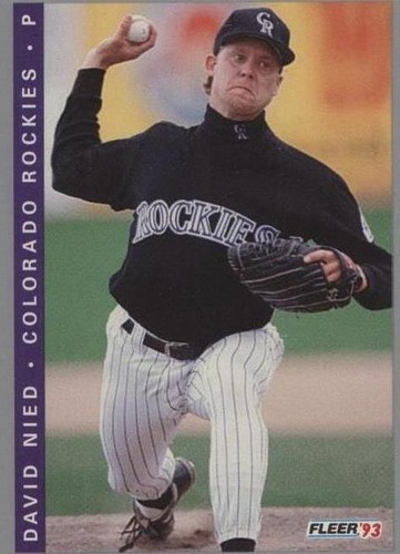 1993 Fleer Final Edition - David Nied #F-36