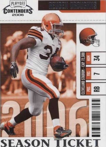 2006 Playoff Contenders Reuben Droughns #24