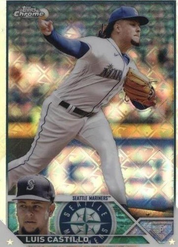 2023 Topps Chrome Logofractor Edition - Luis Castillo #13