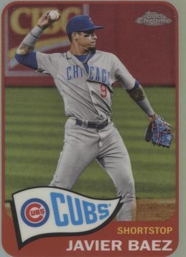 2021 Topps - Javier Báez #TH65-12
