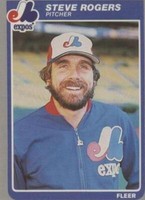 1985 Fleer - Steve Rogers #408