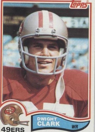 1982 Topps Dwight Clark #478