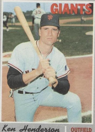 1970 Topps - Ken Henderson #298