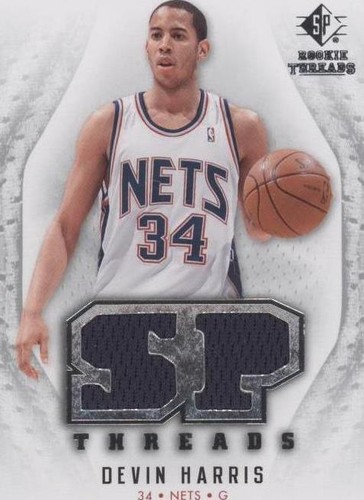 2008-09 SP Rookie Threads - Devin Harris #T-DH