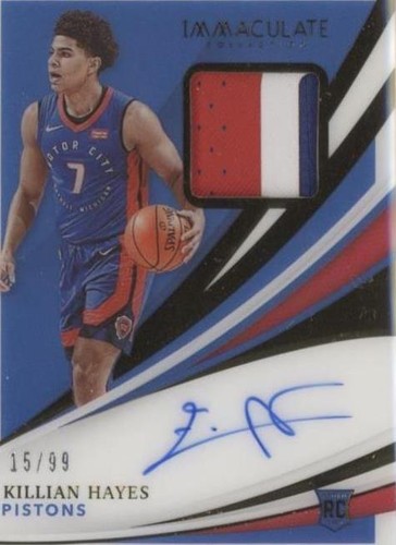 2020-21 Panini Immaculate Collection - Killian Hayes #136