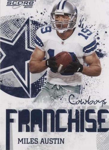 2010 Score Miles Austin #12