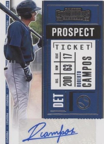 2020 Panini Contenders - Roberto Campos #PT2-RC