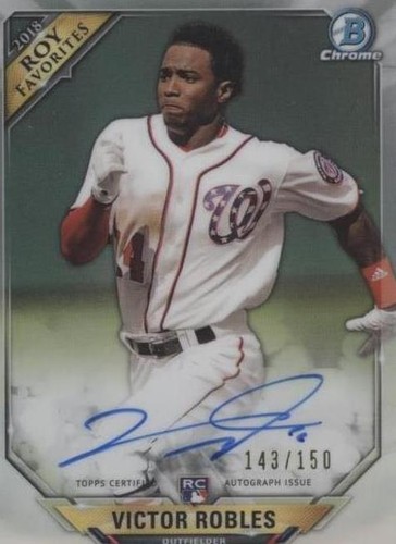 2018 Bowman - Victor Robles #ROYFA-VR