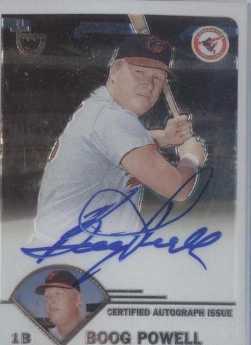 2003 Topps Retired Signature Edition - Boog Powell #TA-BP