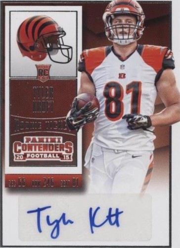 2015 Panini Contenders Tyler Kroft #131