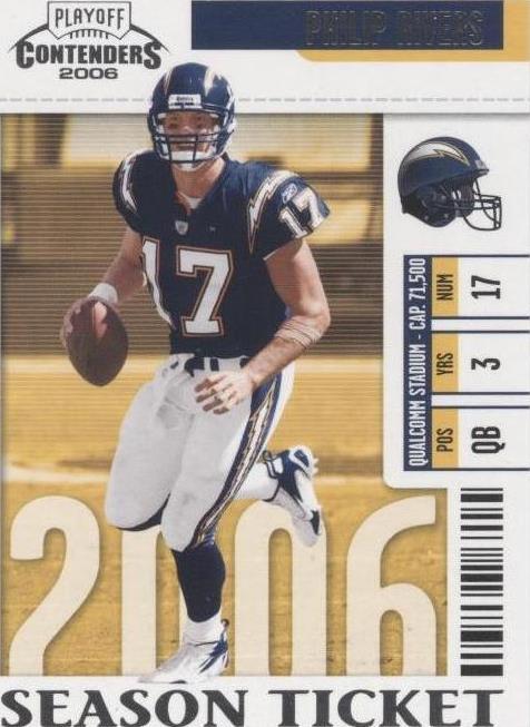2006 Playoff Contenders Philip Rivers #79