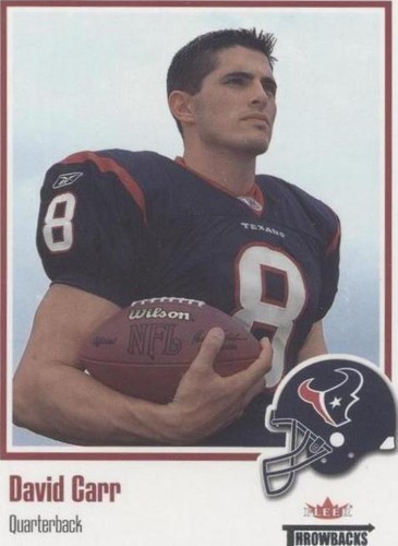 2002 Fleer Throwbacks David Carr #103