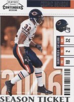 2006 Playoff Contenders Cedric Benson #15