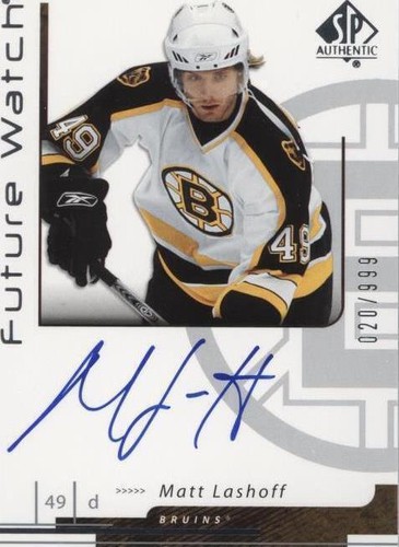 2006-07 SP Authentic - Matt Lashoff #165