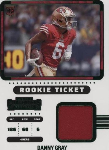 2022 Panini Contenders Danny Gray #RTS-DGR