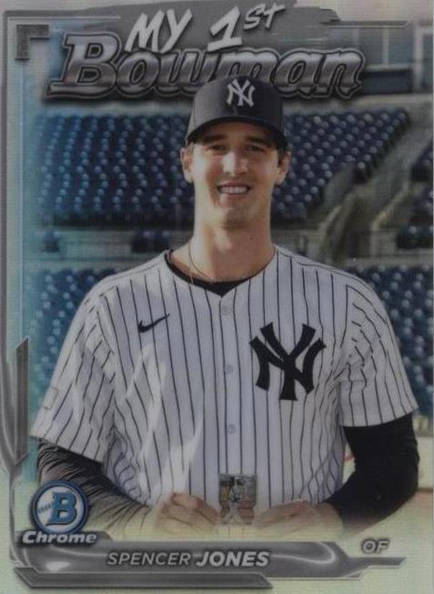 2024 Bowman Chrome - Spencer Jones #M1B-31