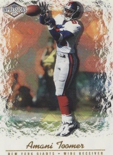 2001 Pacific Impressions Amani Toomer #90