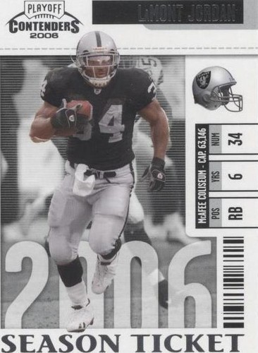 2006 Playoff Contenders LaMont Jordan #71