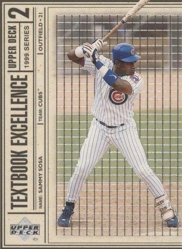 1999 Upper Deck - Sammy Sosa #T10