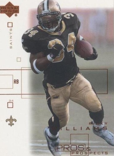 2001 Upper Deck Pros & Prospects Ricky Williams #54