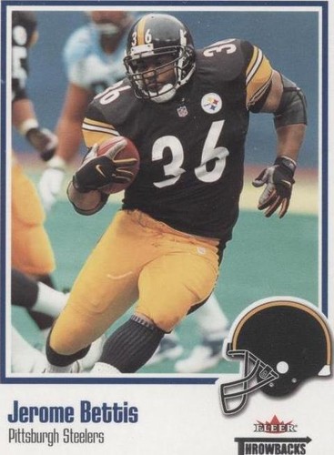 2002 Fleer Throwbacks Jerome Bettis #65