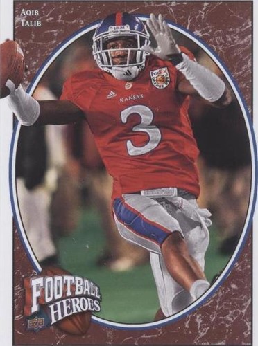 2008 Upper Deck Football Heroes Aqib Talib #109