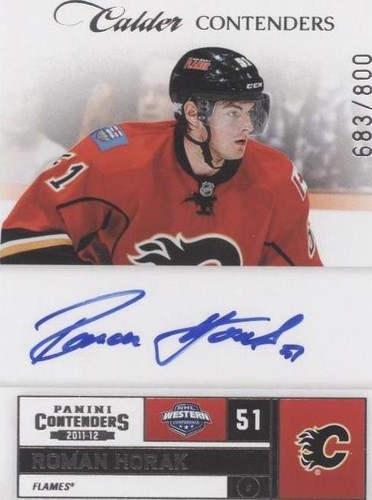 2011-12 Panini Playoff Contenders - Roman Horak #204