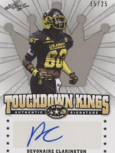 2015 Leaf U.S. Army All-American Bowl Devonaire Clarington #TK-DC2
