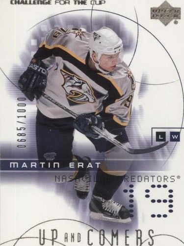2001-02 Upper Deck Challenge for the Cup - Martin Erat #115