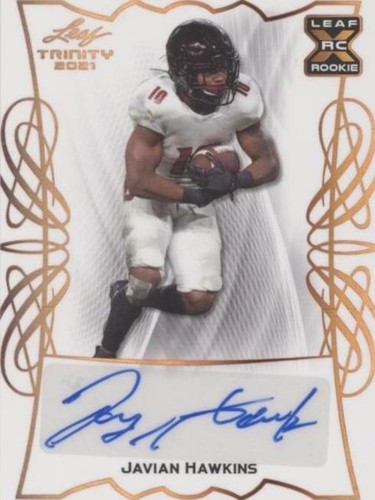 2021 Leaf Trinity Javian Hawkins #BA-JH1