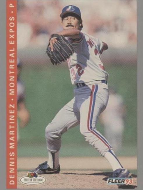 Fleer Fruit of the Loom All-Stars 1993 - Dennis Martinez #40