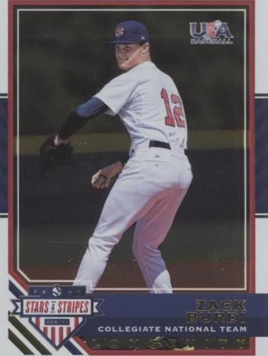 2017 Panini USA Baseball Stars & Stripes Longevity - Zack Burdi #78